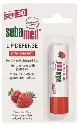 SEBAMED Lip Defense SPF30 Strawberry 4.8g -Provides Fruity, moisturizing Care for Dry and chapped Lips