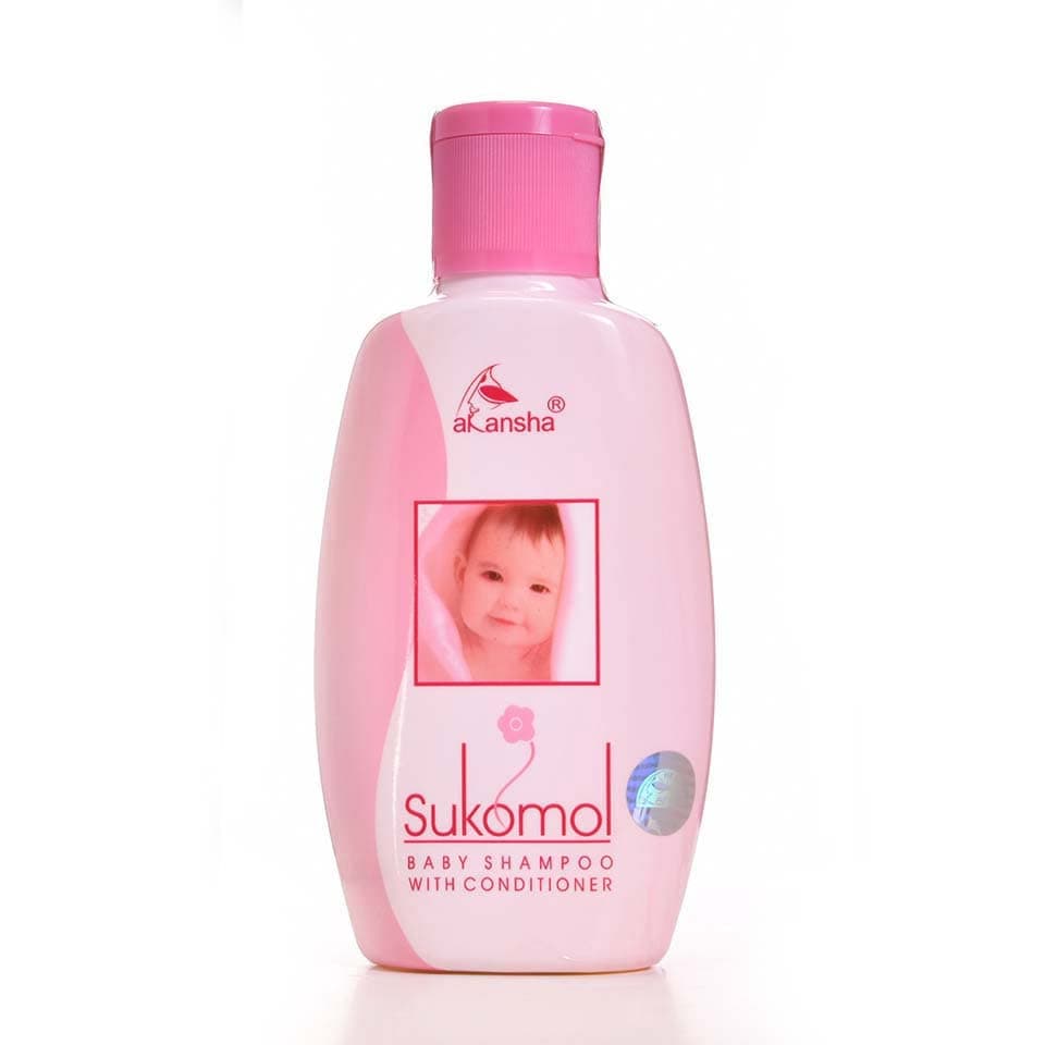 AKANSHA Sukomol Ayurvedic Mild and Gentle Baby Shampoo