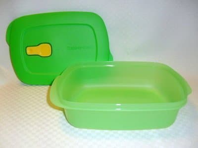 Tupperware 55544 Plastic Storage Container - 1000 ml, Green