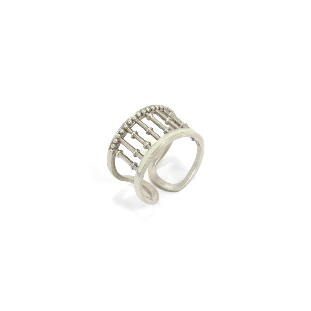 Shaya by Caratlane | 925 Silver|Shreni Ring in Oxidised | Gifts for Womens & Girls
