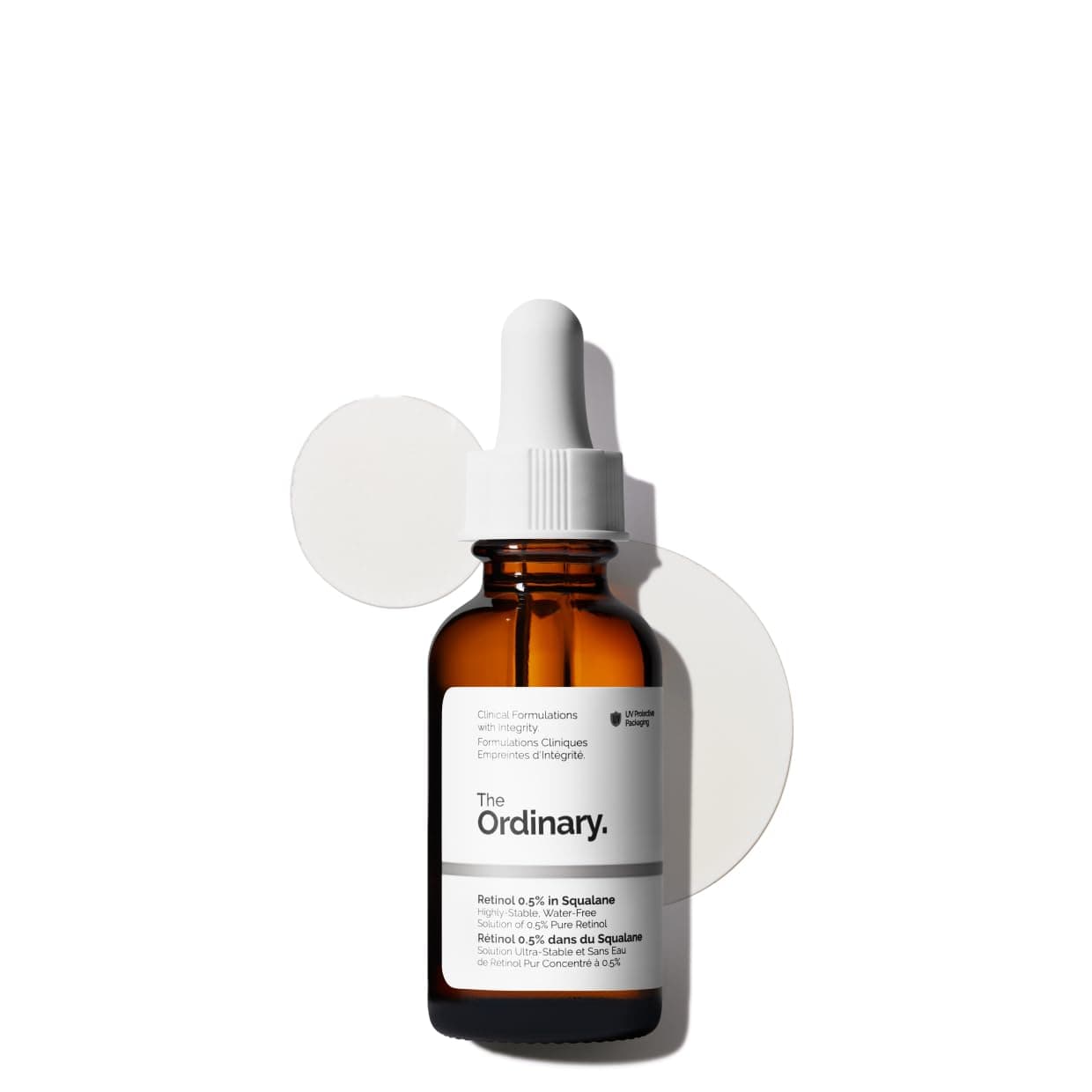 The Ordinary Retinol 0.5% in Squalane — Intermediate Retinol Serum for the Face That Is Anti-Aging and Skin Smoothing, 30ml