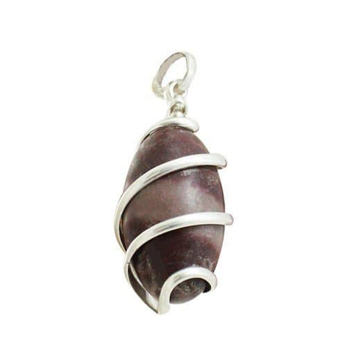 ASTRODIDI Stone Narmada Shivling Pendant (1.25 inch, Brown)