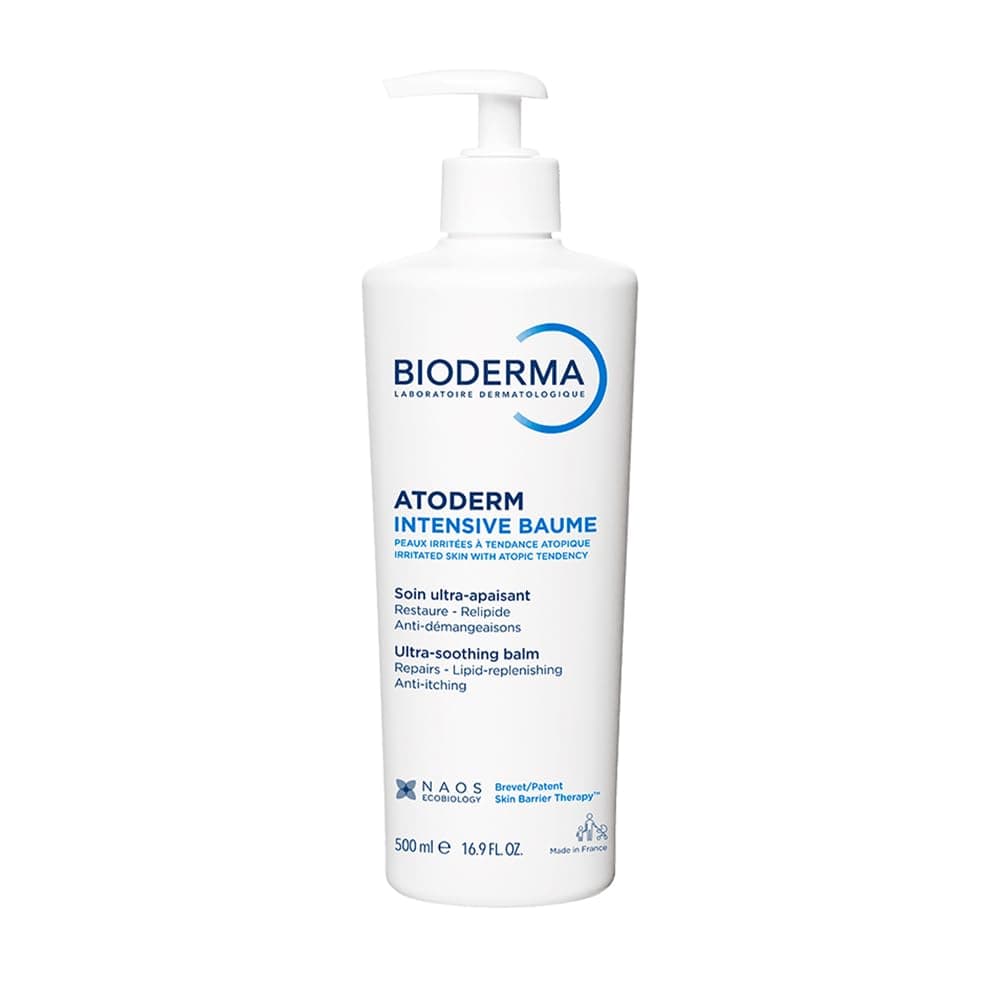 Bioderma Atoderm Intensive Ultra-soothing Baume - Moisturizer for Very dry Sensitive to Atopic Skin, 500ml