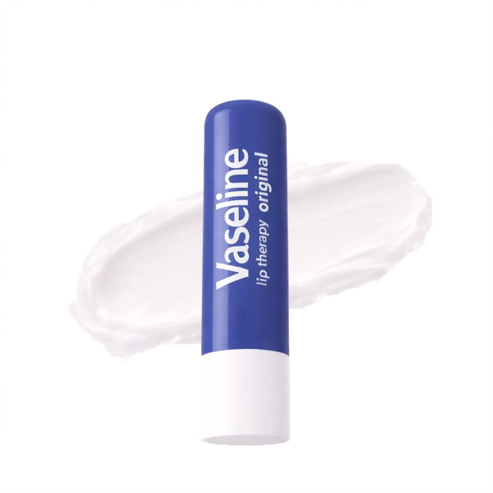 Vaseline Lip Care | Original Lip Balm Stick | up to 48Hr moisturization | with petroleum jelly & vitamin E | made in South Korea | 4.8g