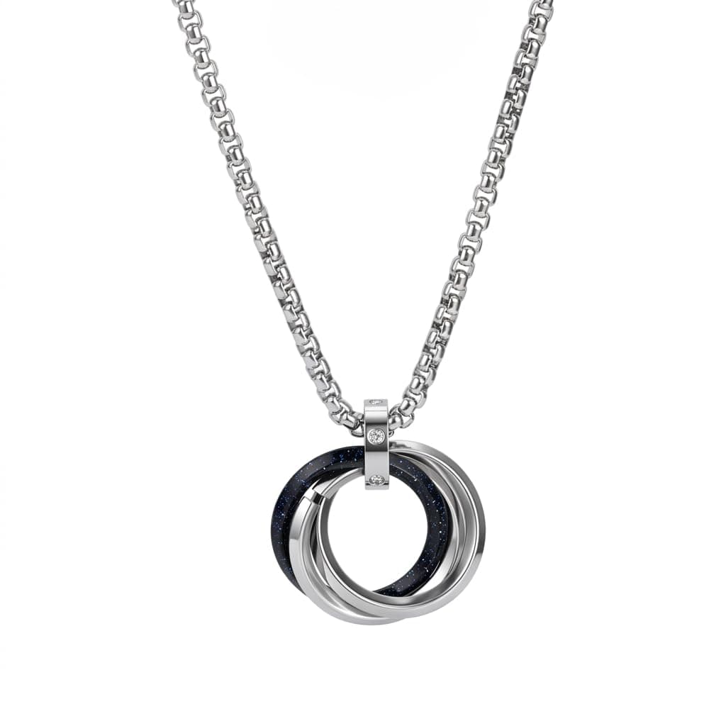 SALTY ALPHA Anti Tarnish Stainless Steel Rocky Locket Neck Chain for Men | Stylish Pendant Necklace | Jewellery Accessories for Boys | Minimal Jewelry | Gifts for Boyfriend & Husband | Marriage, Birthday.. | Gift for Valentine Day