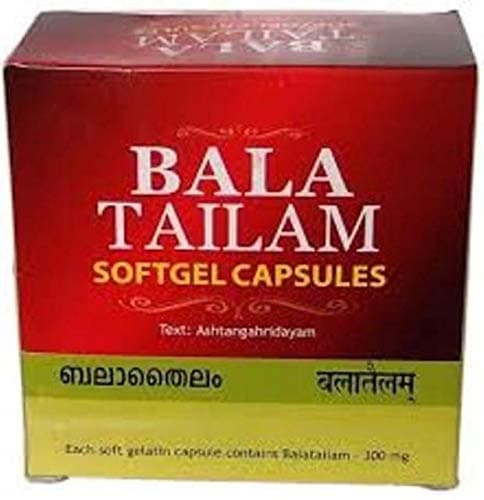 Arya Vaidya Sala Kottakkal Ayurvedic Bala Tailam Capsules - 100 Tablets