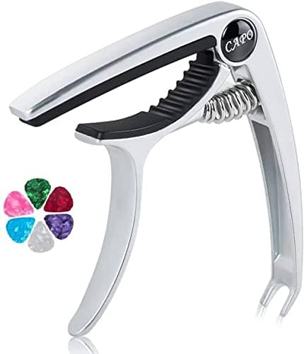Mustang Spring Guitar Capo With 5 Picks Free!!!!!