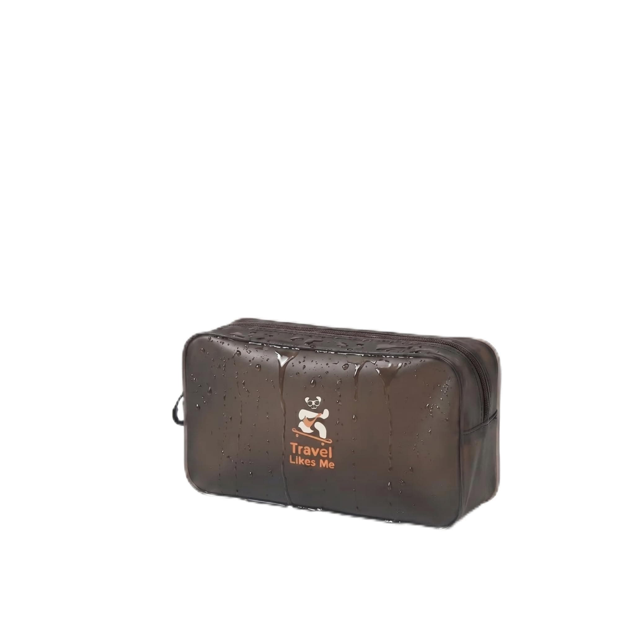 Travel Likes Me Waterproof Travel Organizer Bag - Essential Toiletry Pouch for Men & Women, Grooming Kit, Vanity Organiser, Luggage Kits, Bathroom Storage, Hygiene and Travel Gear