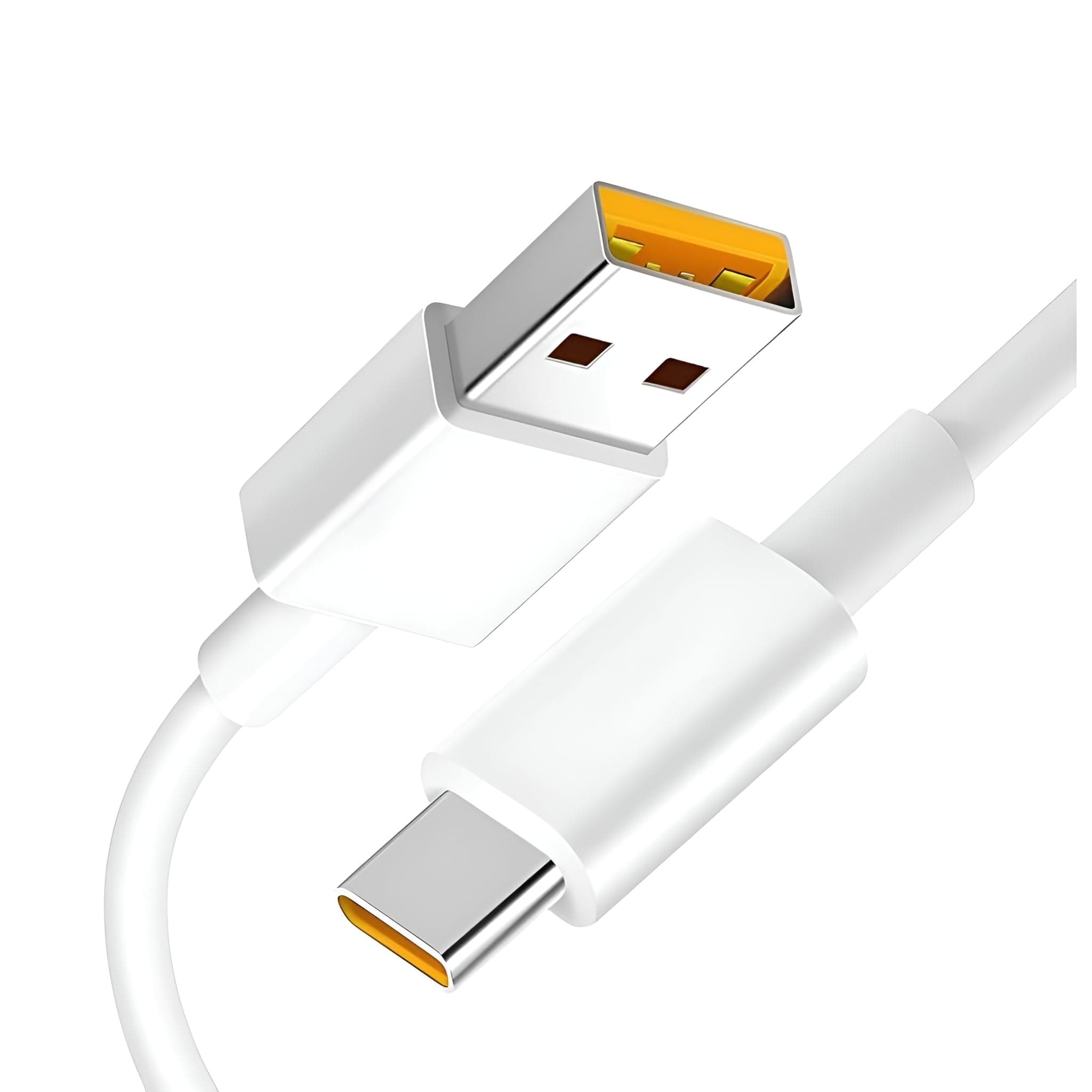 80W Supervooc Type C Cable 7Amp Compatible with Realme 16 Pro plus/GT 8 Pro/13 Pro Plus/12 Pro+/12Pro/10 Pro+/9 Pro/P4x/7/P4/ 60 Pro/50 Pro - Type-C Charge 65W SuperDart Cord, White