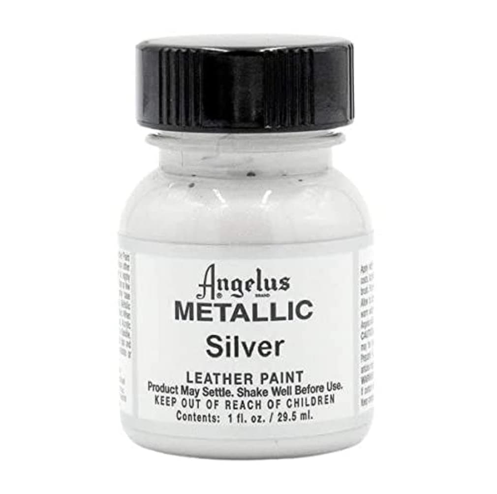 Angelus Acrylic Leather Paint-1oz.-Silver