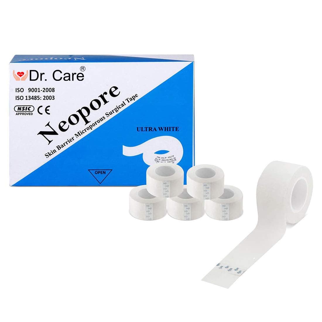 Dr Care Neopore Surgical Paper Tape 2 Inch'' 6 rolls