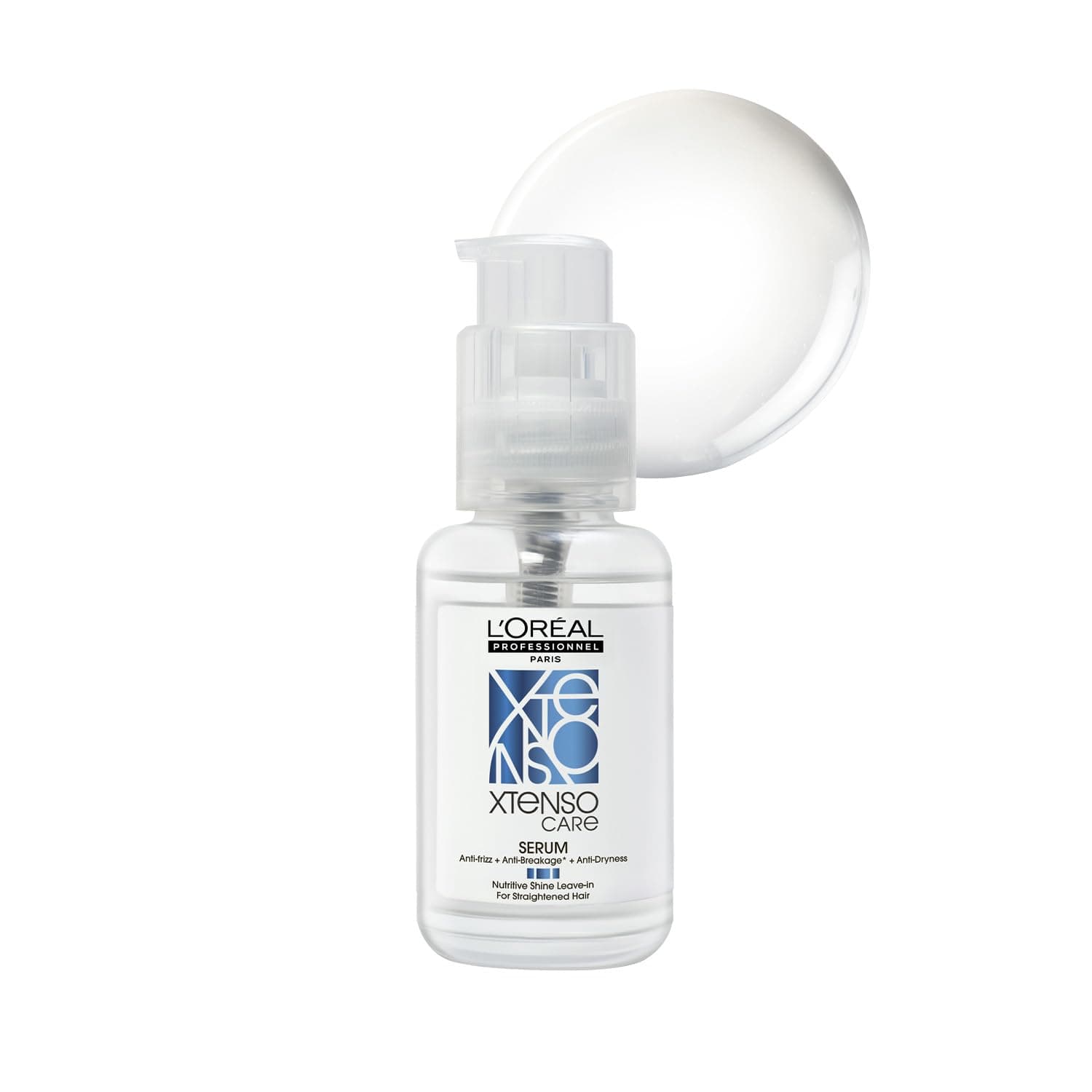 L'Oréal Professionnel Xtenso Care Leave-In Serum for Frizz-Free, Smooth & Manageable Hair 50ml | Enriched with Pro Keratin & Incell | For Men & Women | Unruly, Unmanageable Hair