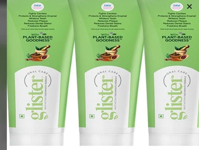 Glister Multi Action Toothpaste (White, 40 g each ) -Pack of 3 Toothpaste (120 g, Pack of 3)