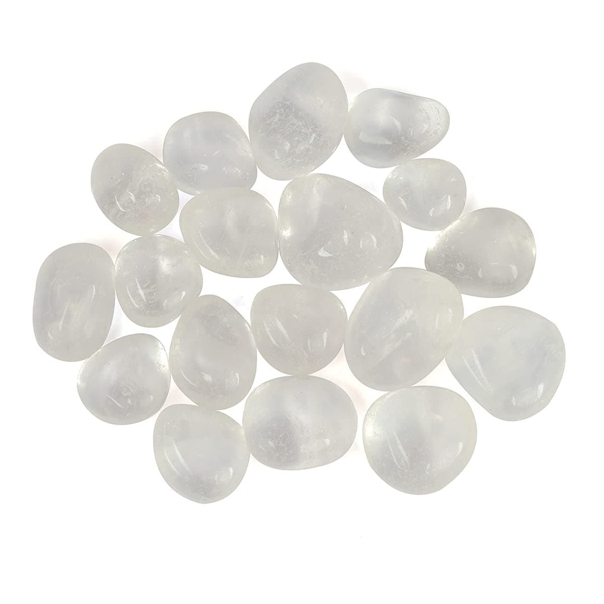 Reiki Crystal Products Natural Clear Quartz Tumble Stone Raw Rough Stones for Reiki Healing and Crystal Healing Tumbled Stone (Color : Clear)
