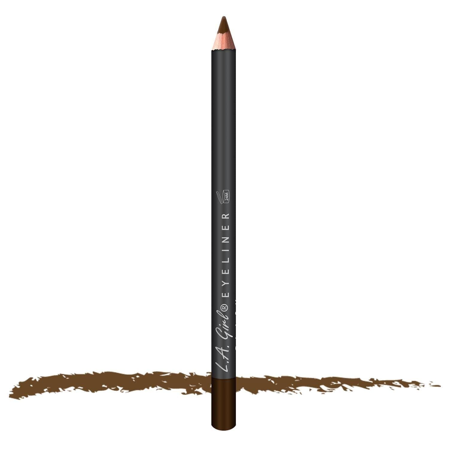 L.A.Girl Eye Liner Pencil, Medium Brown, 1.3g