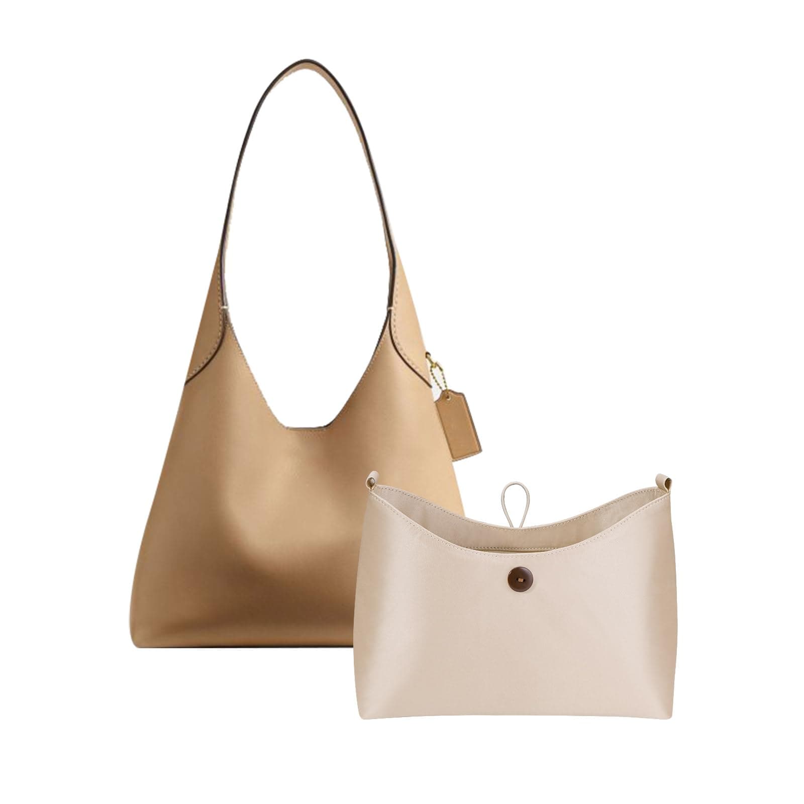 ZTUJO Purse Organizer Insert For Coach Brooklyn 28 and Brooklyn 39 or other Tote Hobo bags