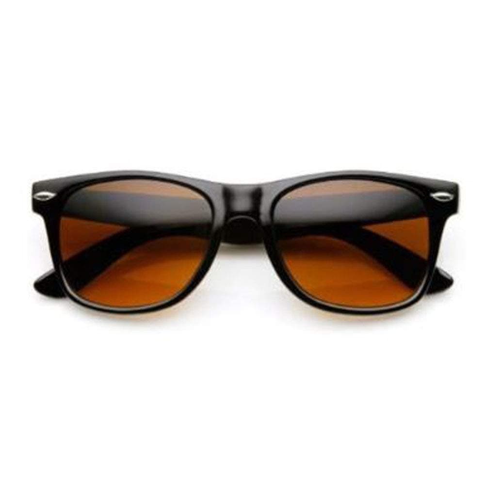 Blue Blocking Driving Amber Tint Lens Sunglasses