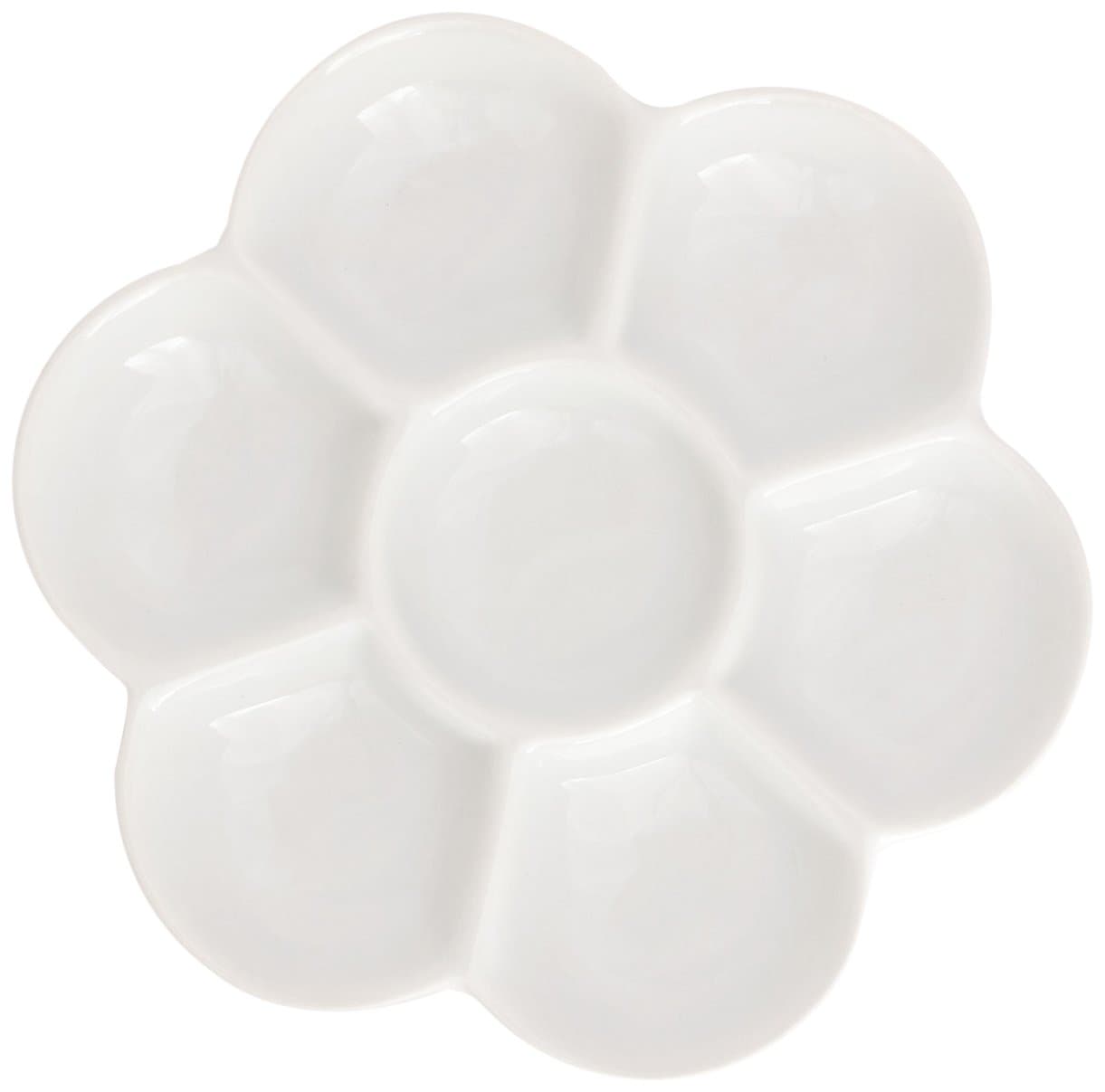 Jack Richeson Porcelain Palette 7 Well Flower Mixing