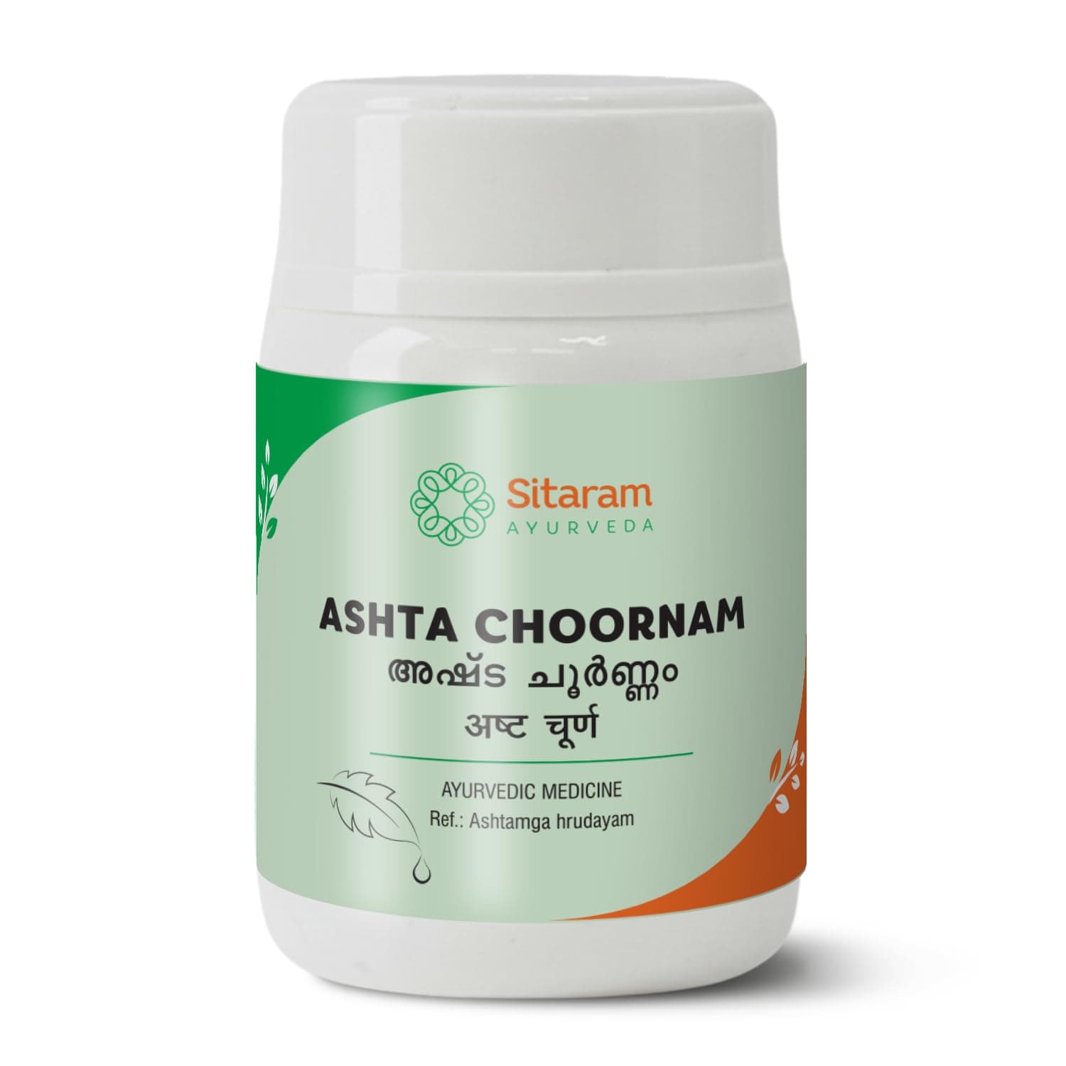 Sitaram Ayurveda Ashtachoornam | Herbal Digestive Powder | Traditional Trikatu-Based Formula for Appetite Support, Digestion, Gut Balance & Metabolism Support | 50 g