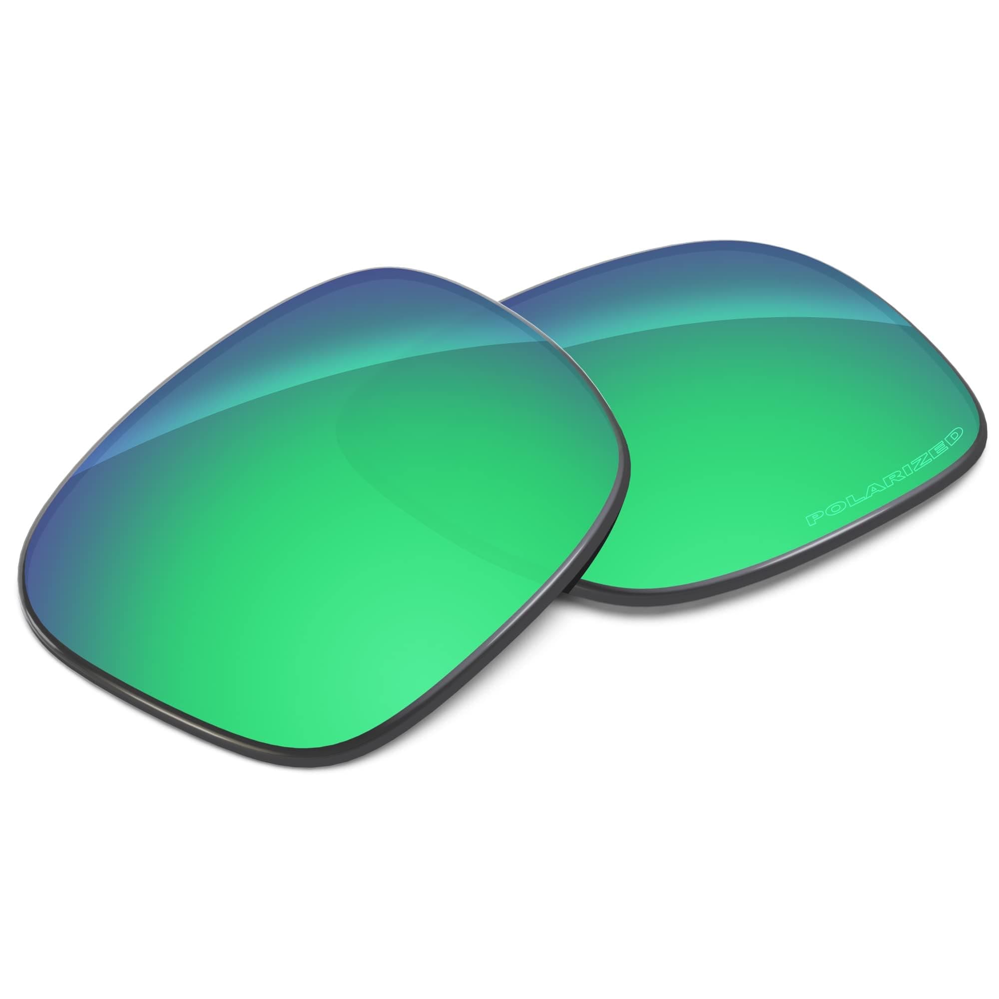 Tintart Performance Lenses Compatible with Oakley Holbrook Polarized Etched-Emerald Green