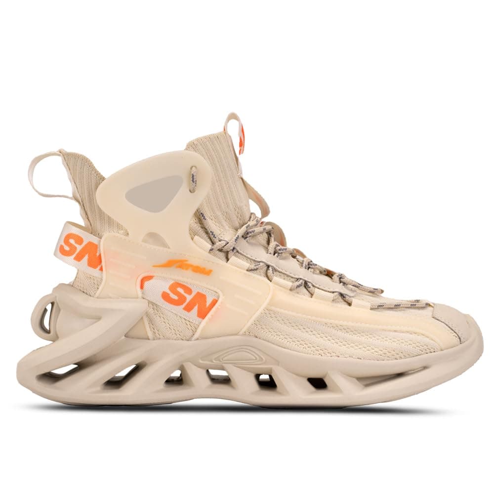 ATOM Men's Beige Casual Sneakers