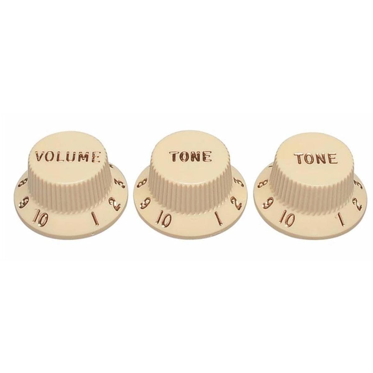 Fender Agathis Knobs One Volume, Two Tone, Vintaged