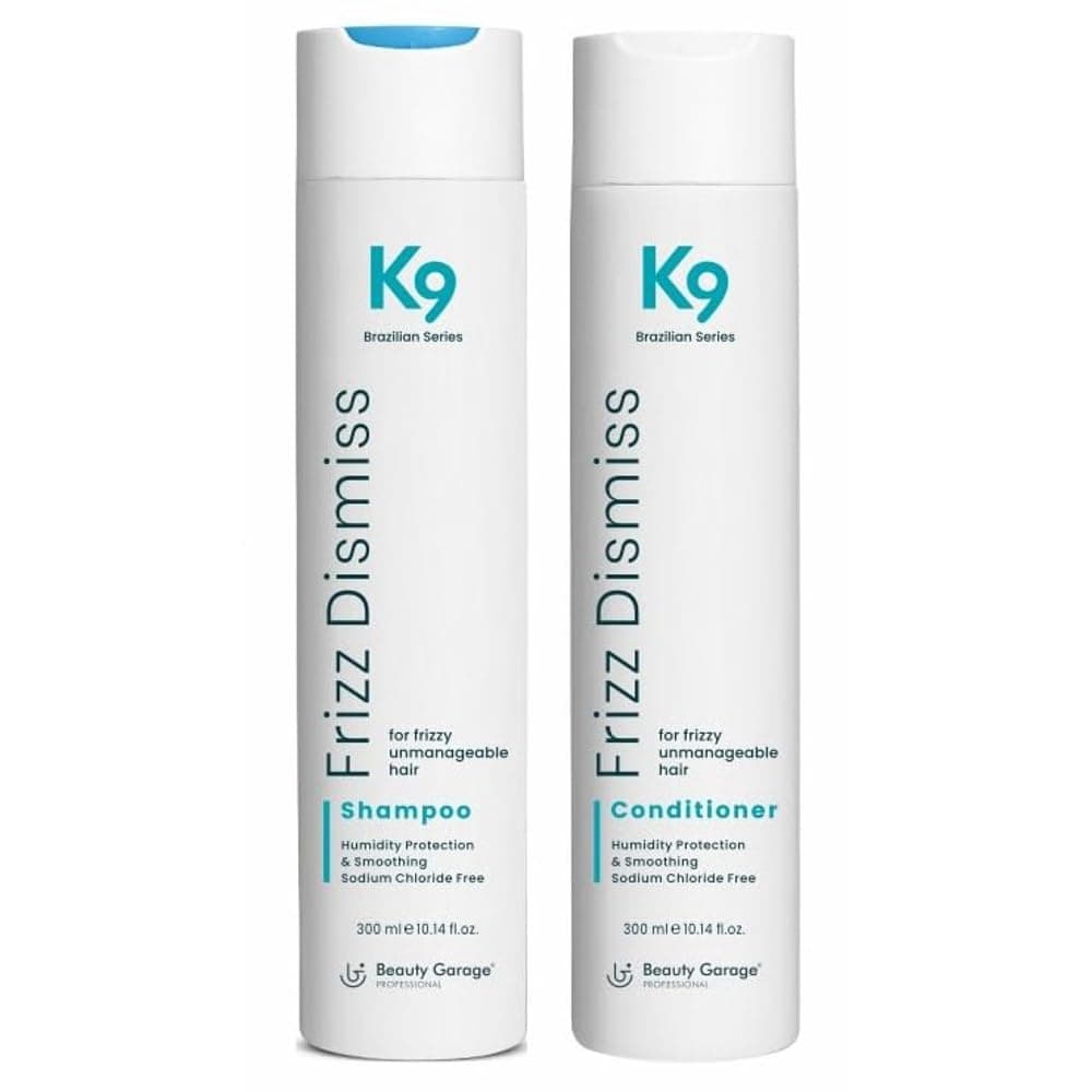 Beauty Garage K9 Shampoo and Conditioner for Women | Gentle Hair Care for Smooth, Shiny, and Nourished Hair | Deep Cleanse & Frizz Control Shampoo With Conditioner | 300ml Each Pack of 2