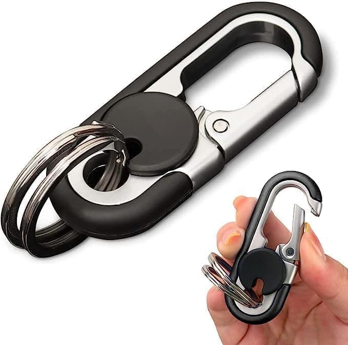 BIRDLINE Multifunctional Car Keychain for Men & Women – Metal Key Ring, Durable, Stylish & Versatile Key Holder for Car, Bike, Bags & Gifts – Sleek Modern & Classic Design.