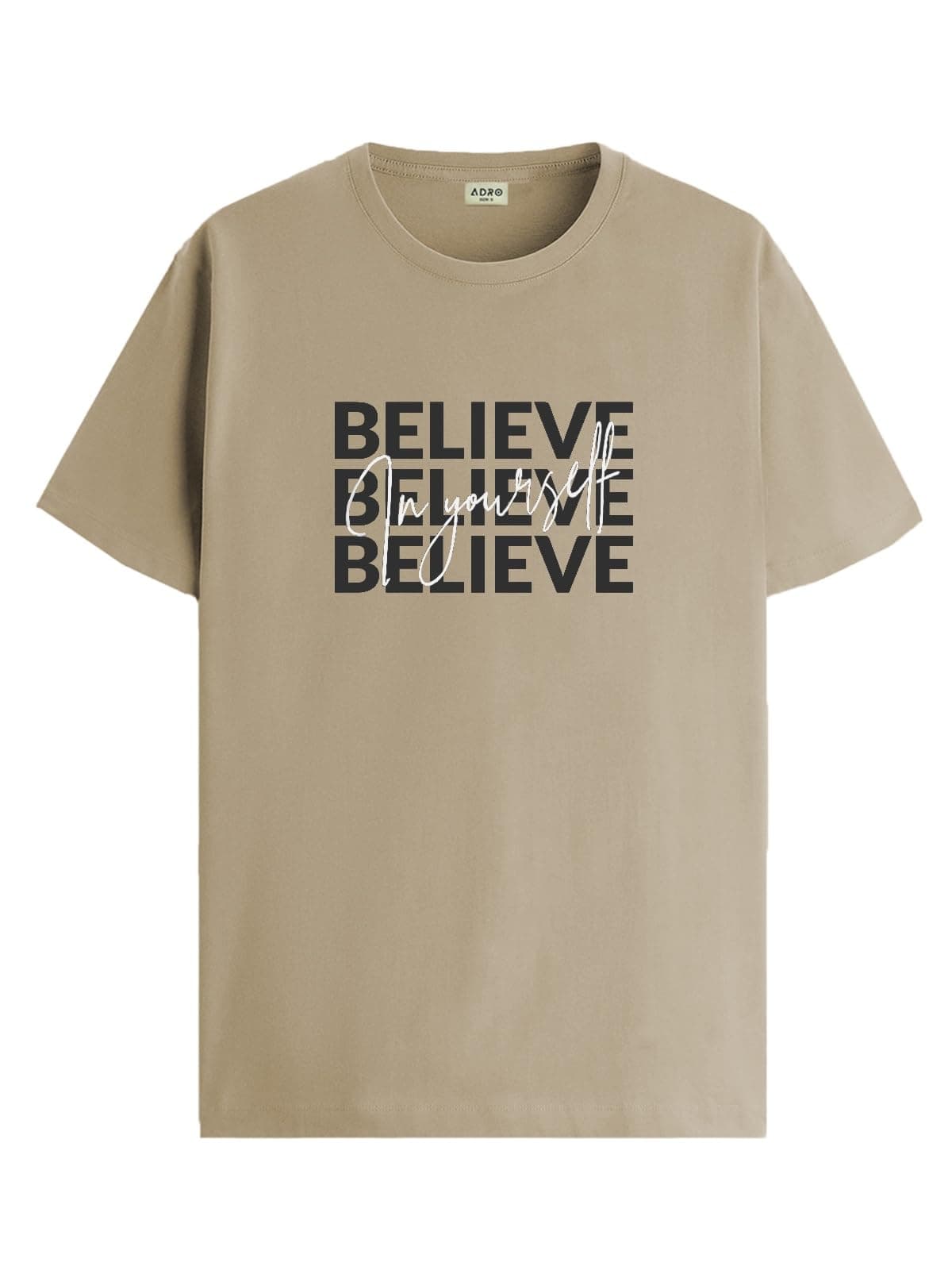 ADRO Tshirt for Men | Printed T Shirt for Men | 100% Cotton Regular Fit T-Shirt |Printed T Shirt