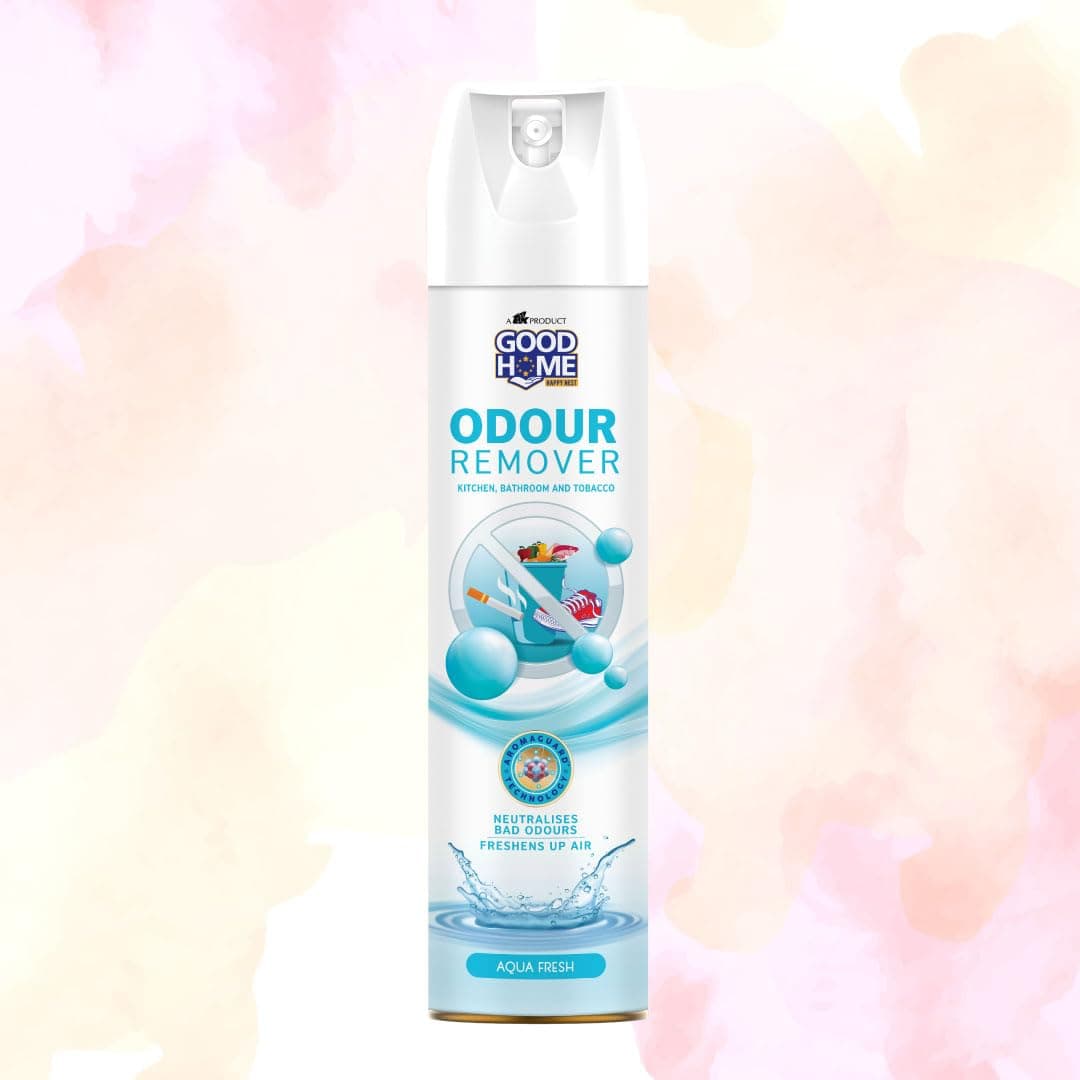 Good home Aqua Fresh Kitchen Odour Control Spray| Odour Remover for Households and car - 130 g