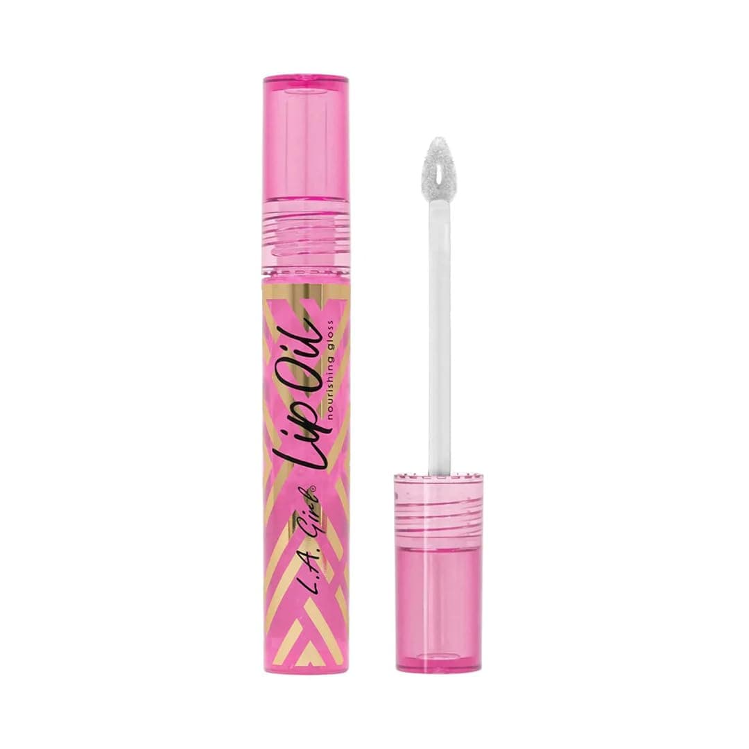L.A Girl Lip Gloss Sheer Vanilla, Custom-Blended Formula, Includes Vitamin E, Rosehip Fruit Oil, Paraben-Free, 2.0 ML