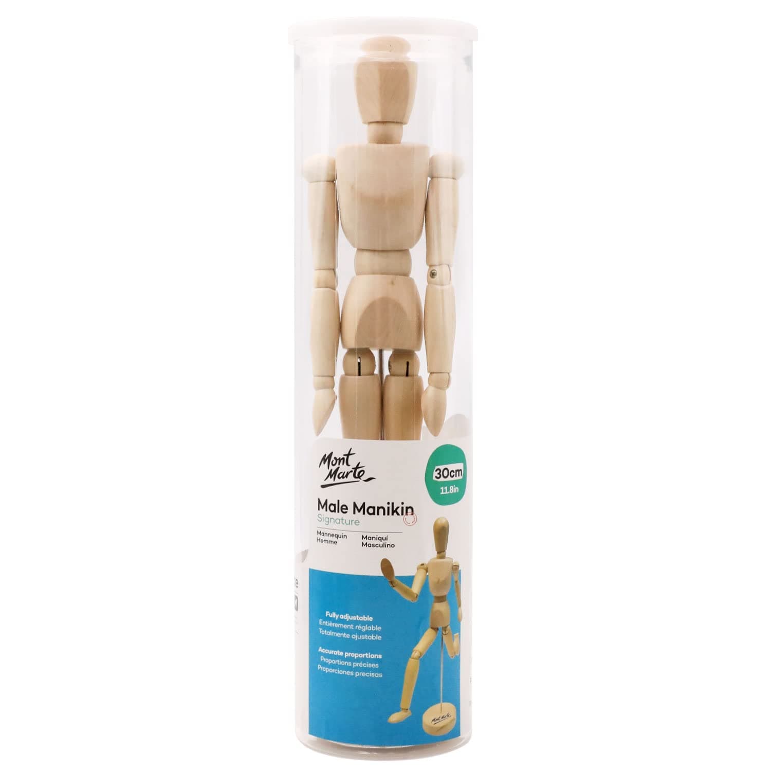 Mont Marte Male Mannekin (Brown)