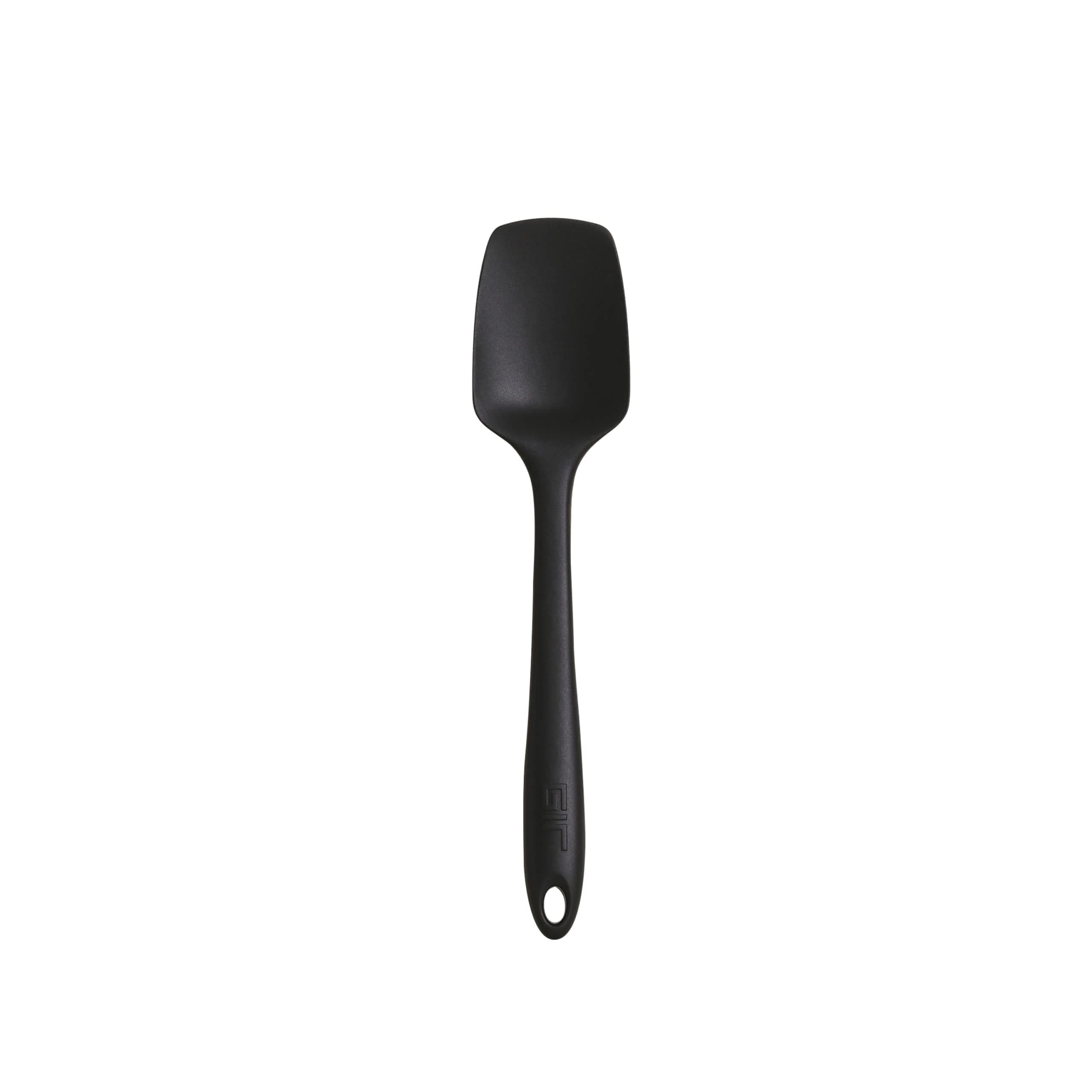 GIR: Get It Right GIRSUM311BLK Premium Silicone Mini Spoonula, 8", Black