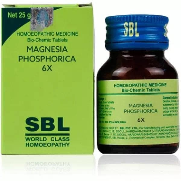 MAGNESIUM PHOSPHORICUM 6X 25 GM SBL || Shophomeo®
