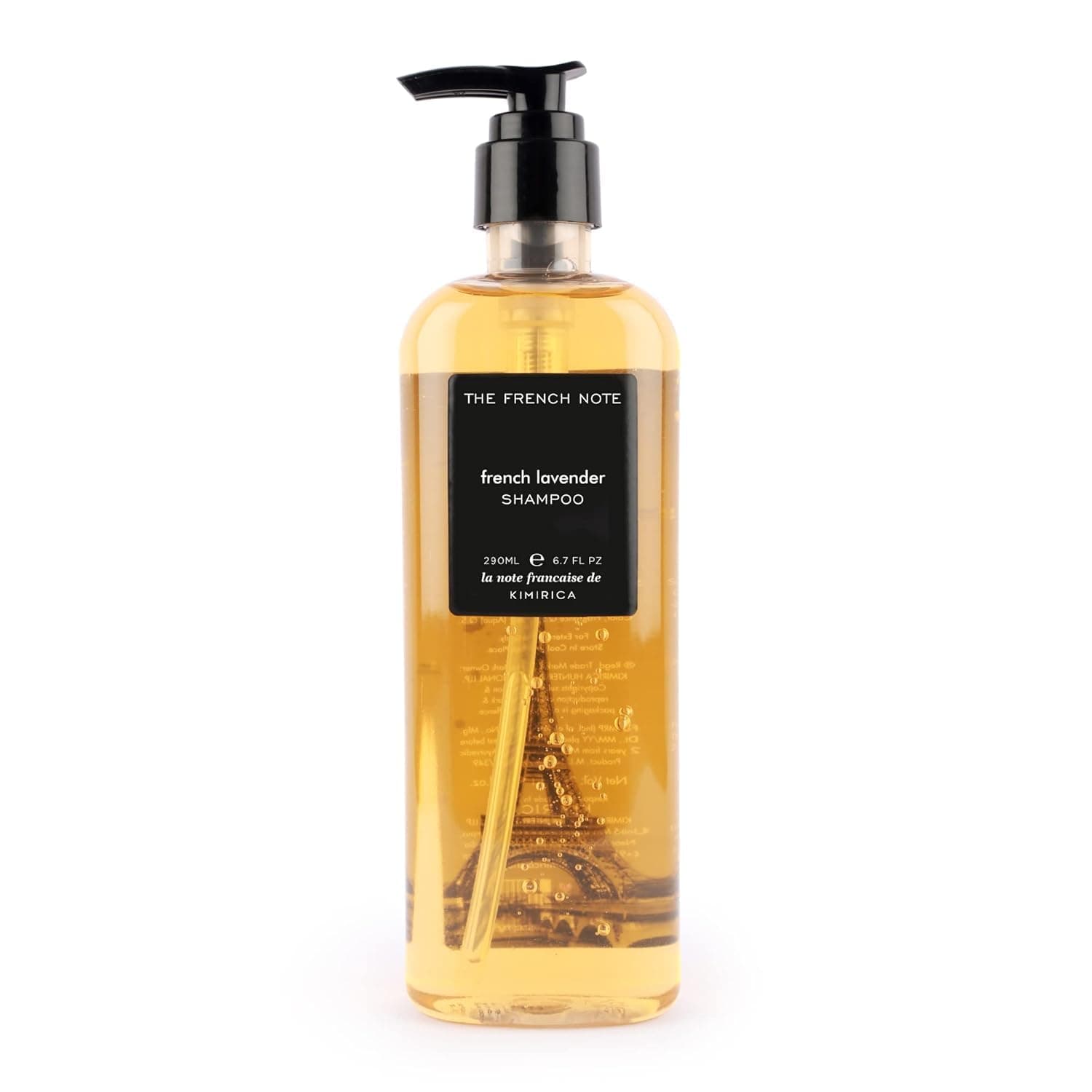 Kimirica The French Note French Lavender Shampoo made with Naturally Derived Extracts for for Shiny and Smooth Hair, 100% Vegan, Paraben and SLS Free, 290ml
