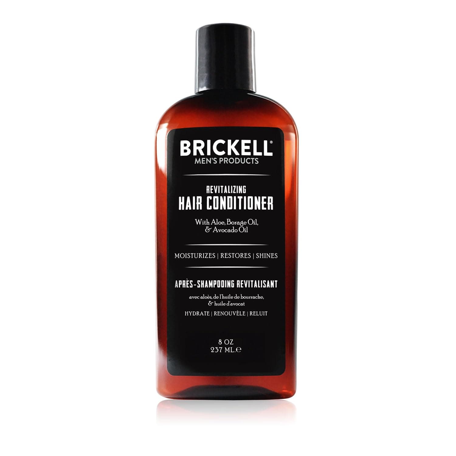 Brickell Men’s Revitalizing Hair Conditioner for Men – 8 oz – Natural & Organic