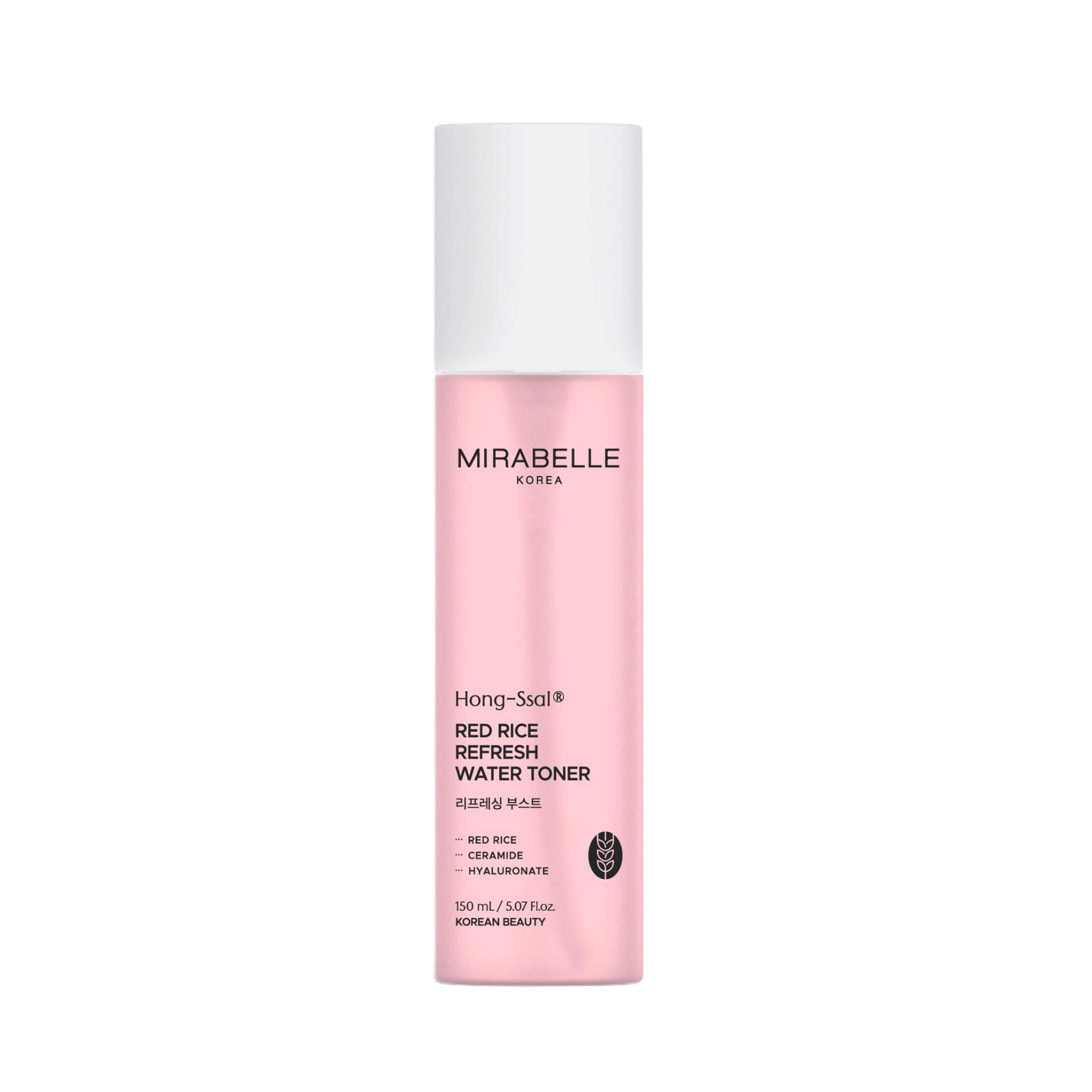 Mirabelle Korea Red Rice Refresh Water Toner 150 ml | Tightens Pores & Moisturize | Women & Men | Korean Skincare