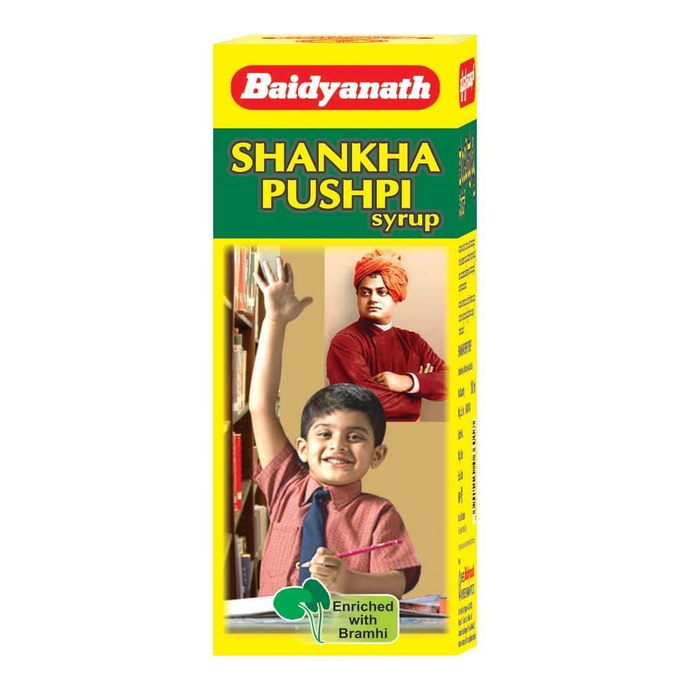 Baidyanath Asli Ayurved Shankhapushpi Syrup - 450 Ml, Liquid