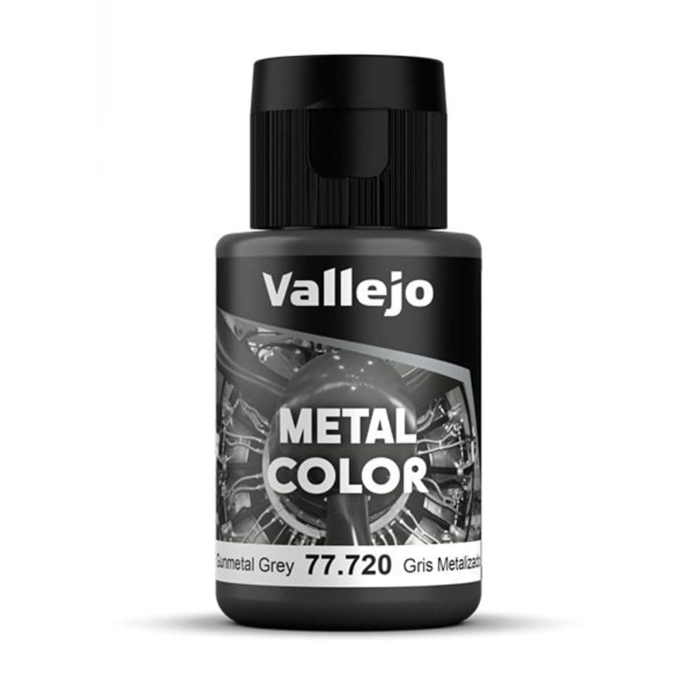 Vallejo Gunmetal Grey Metal Color 32ml Paint