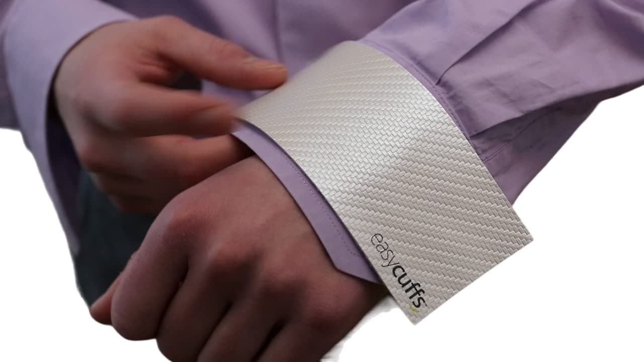 easycuffs an accessory to help roll up your shirt sleeves