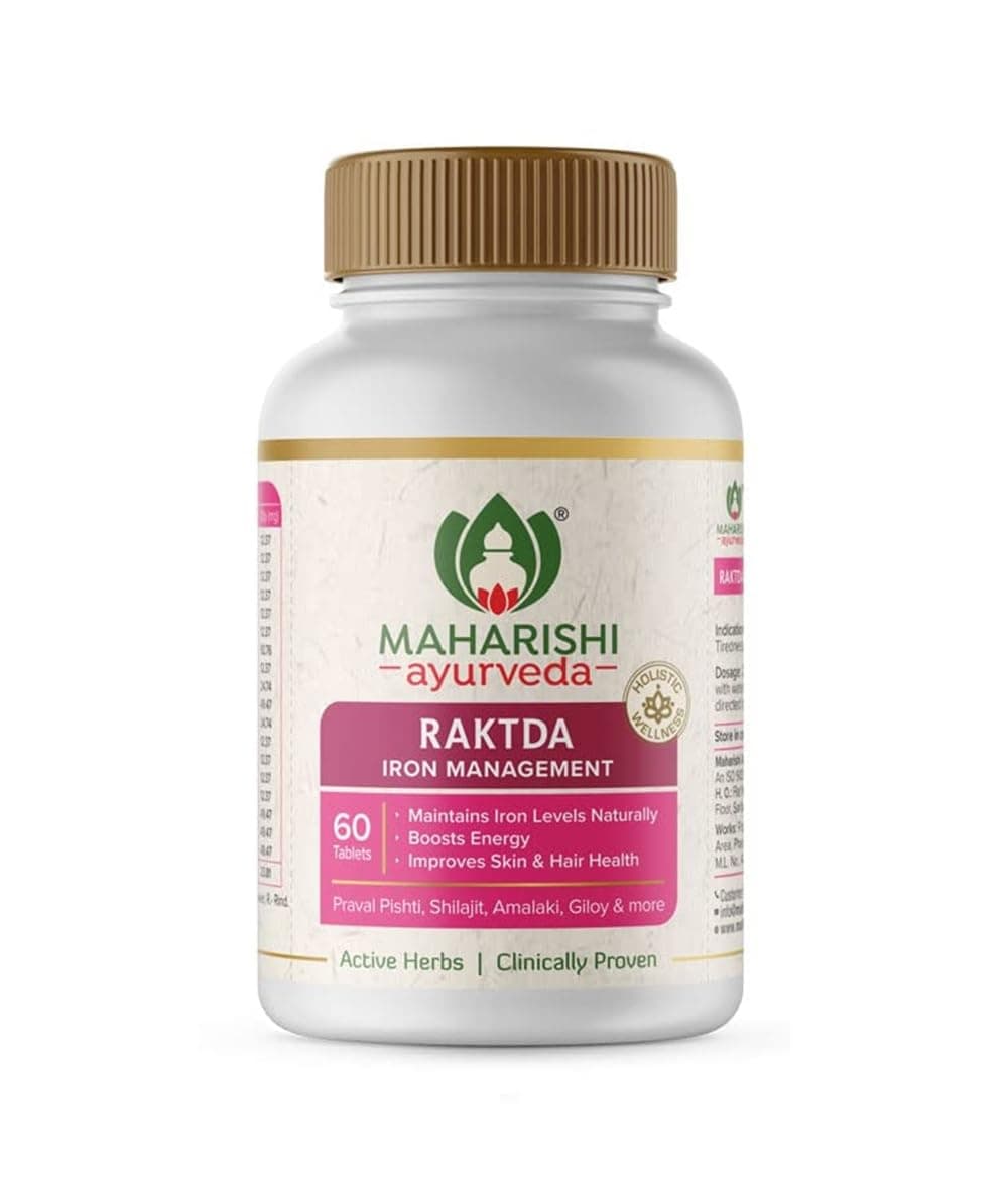 Maharishi Ayurveda Raktda 60 Tab Pack of 1