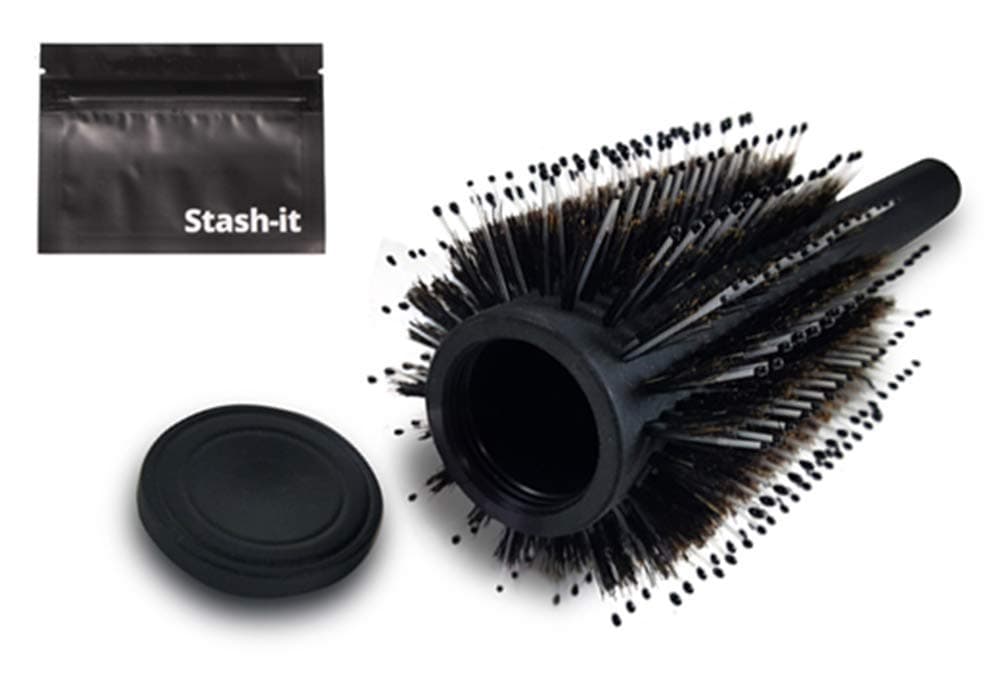 Hair Brush Diversion Safe Stash by Stash-it - Can Safe - Secret lid on top opens to store your valuables
