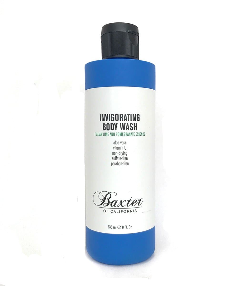 Baxter Of California Invigorating Body Wash, Italian Lime Pomegranate,8 Fl Oz.