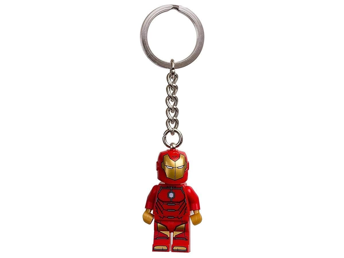 Lego Super Heroes Invincible Iron Man Keyring / Key Chain - Official LEGO Product