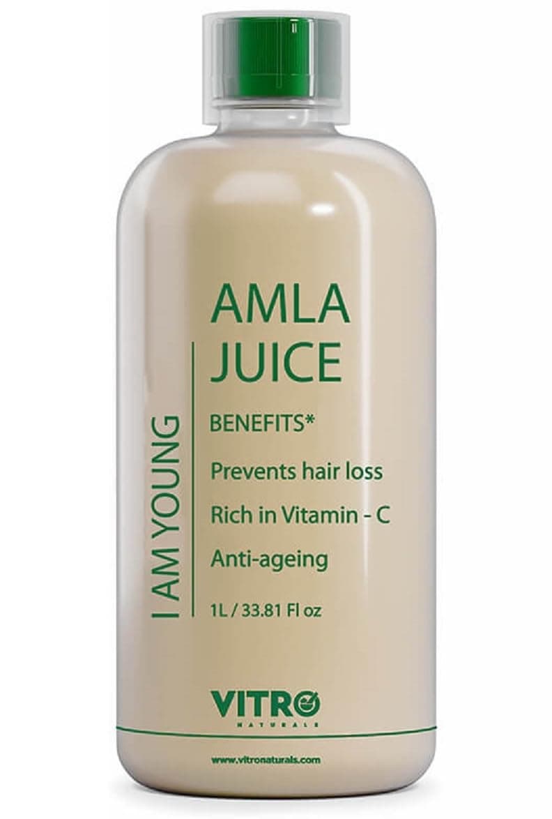 Vitro Amla Juice 1L | Promotes Hair Health & Digestion | Natural Source of Vitamin C | No Added Sugar