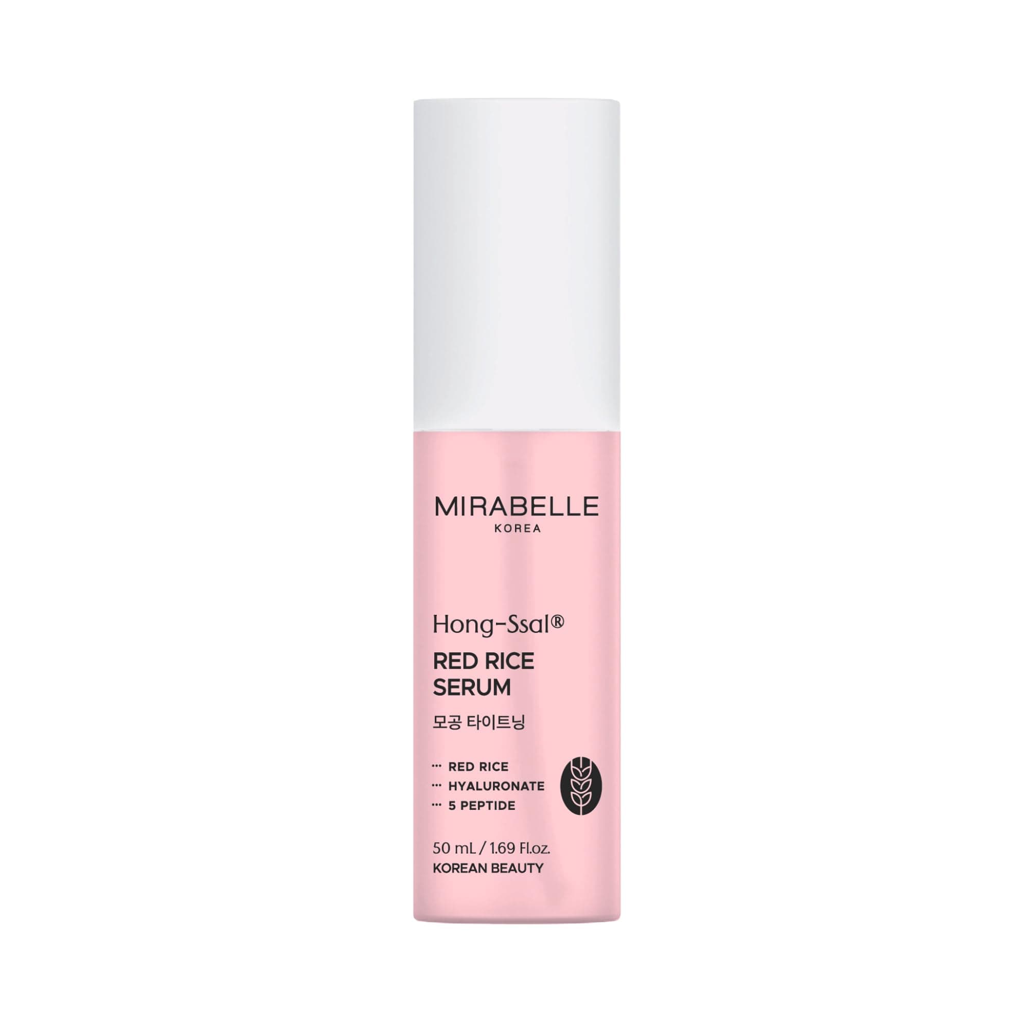 Mirabelle Korea Red Rice Serum 50ml | Brightening, Hydrating & Anti-Aging Face Serum for Glowing Skin | Lightweight | Men & Women | Korean Skincare