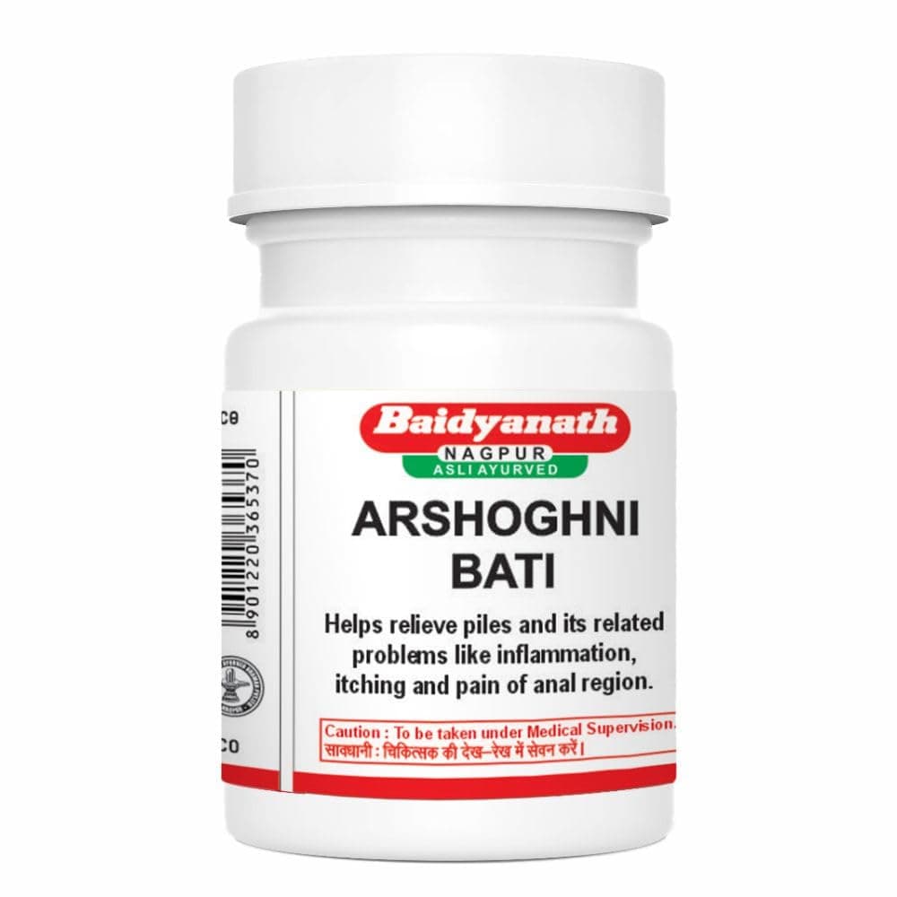 Baidyanath Asli Ayurved Arshoghni Bati - 40 Tablets