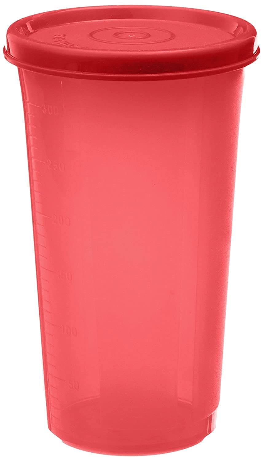Signoraware Stylish Energy Jumbo Plastic Sipper Set, 500ml, Set of 4, Deep Red