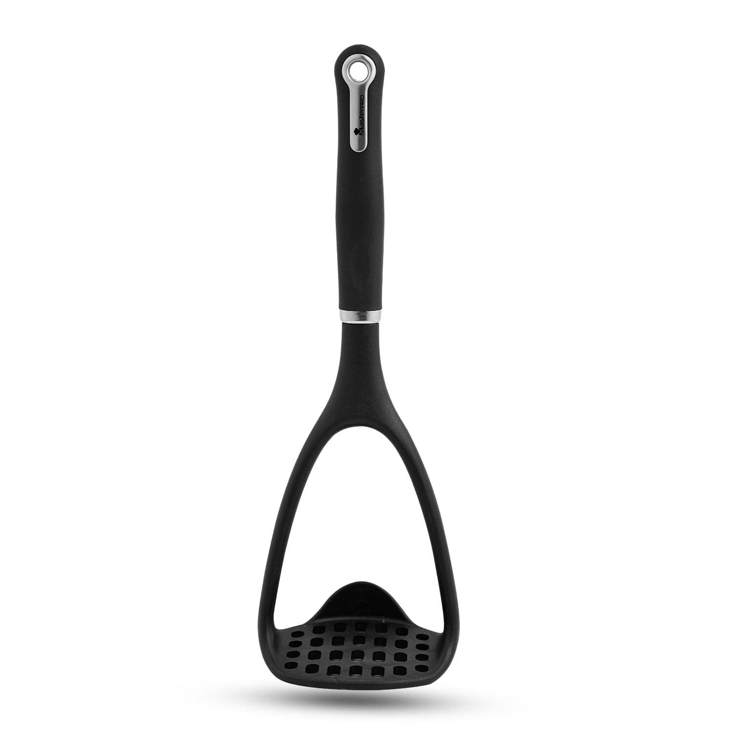 BERGNER Master Pro Nylon Potato Pav Bhaji Masher for Kitchen (Black)