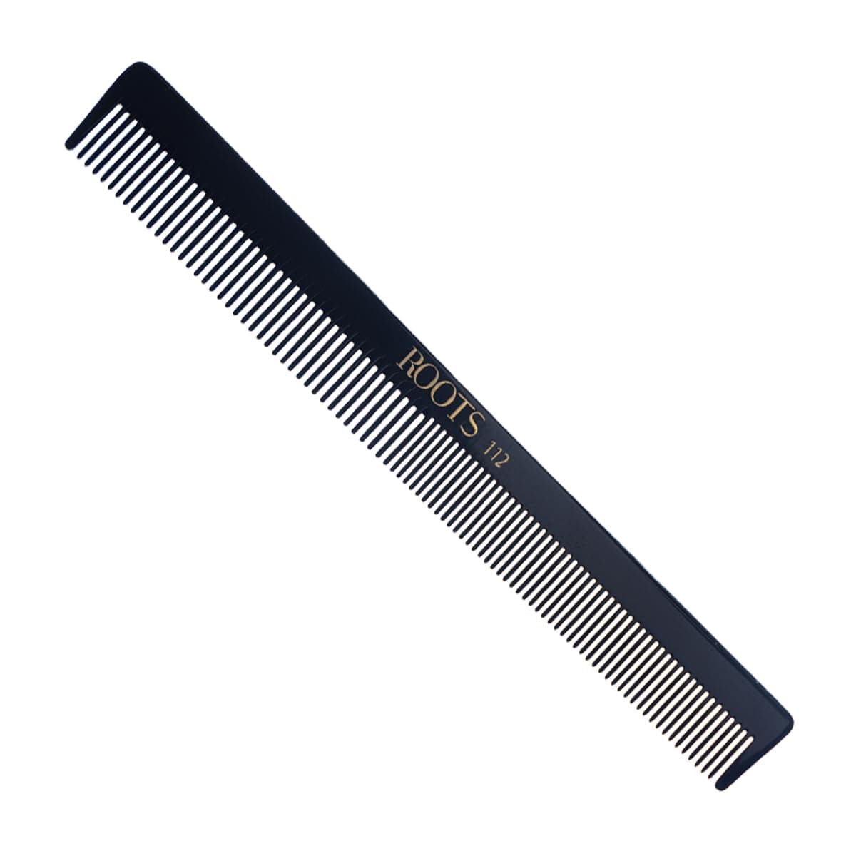 ROOTS - Professional Hair Cutting Comb | Dual Teeth For Styling/Detangling | Salon Grade - For Men/Women | Ideal for Sectioning & Colouring | Prevent Hair Damage | Length - 8.2 Inch | Model No. 112